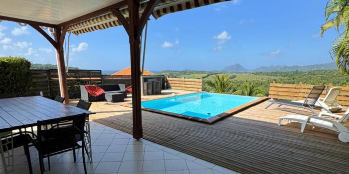 3 Location villa avec piscine sainte luce martinique-coin repas